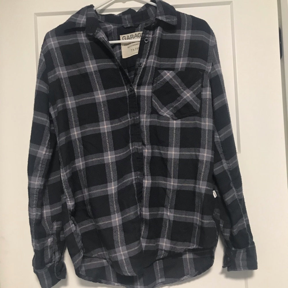xs garage flannel